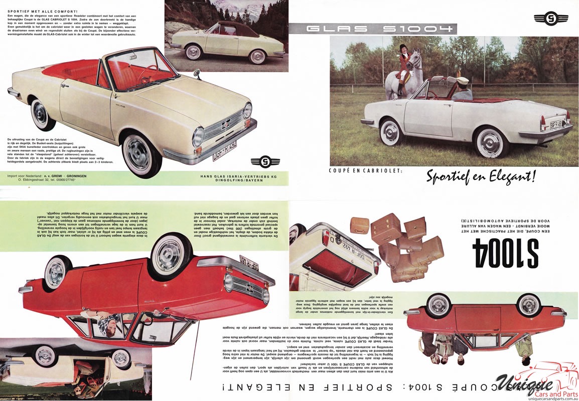 1963 Glas S1004 Sports Brochure Page 7